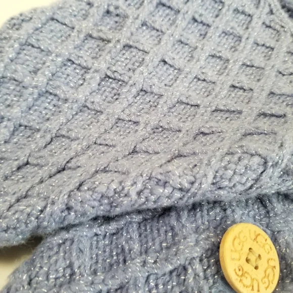 UGG Cardy Lattice Knit Sweater Boots Size 9 NWOT